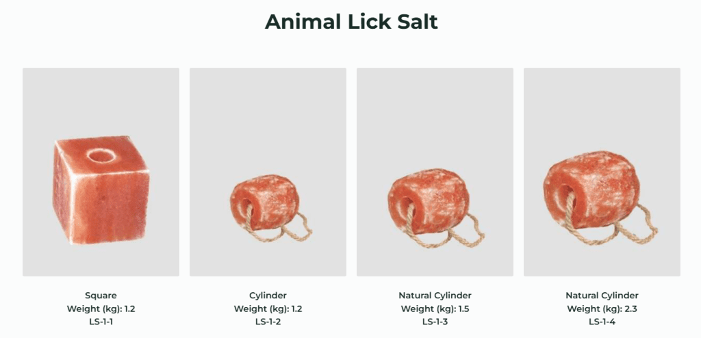 Types of Wholesale Animal Lick Salt Offered by Suhail Salt  Leading Manufacturer Supplier Exporter of premium Himalayan Pink Salt products trusted worldwide