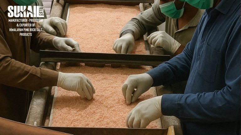 Himalayan pink rock salt crystals naturally sourced from Himalayan mountains by Suhail Salt