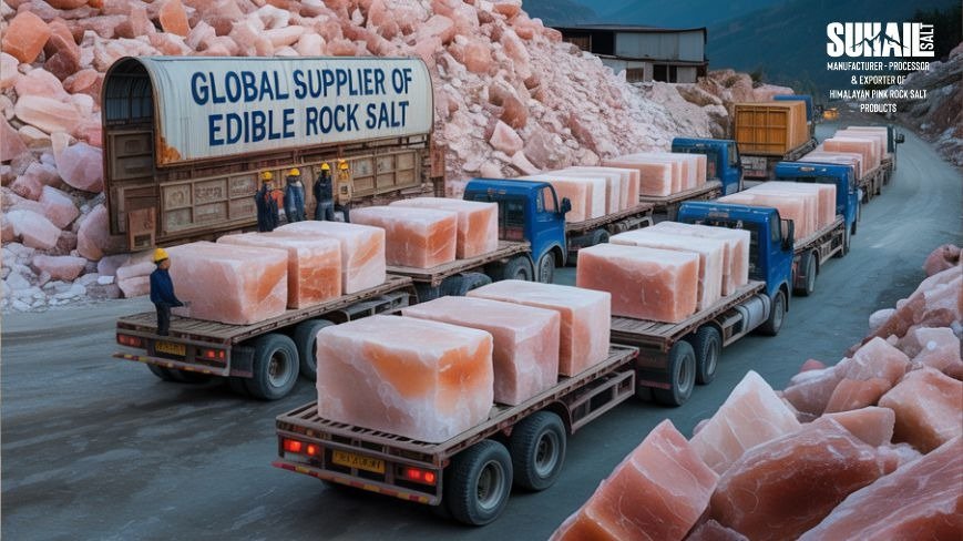The historic entrance of the Khewra Salt Mine in Pakistan, the world’s second-largest salt mine, managed by Suhail Salt - Pakistan #1 Himalayan Salt Manufacturer & Exporter.