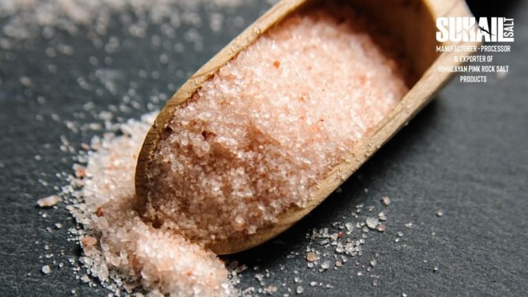 Hidden mineral secrets of Himalayan rock salt showing natural pink crystals rich in trace minerals by Suhail Salt