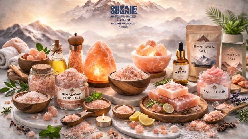 Suhail Salt export containers and quality inspection documentation for bulk Himalayan salt wholesale shipments