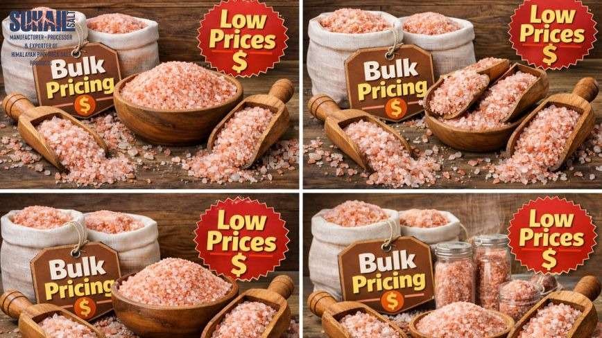 Natural unrefined Himalayan pink rock salt in bulk for wholesale food, spa, and retail buyers - exported from Pakistan by Suhail Salt