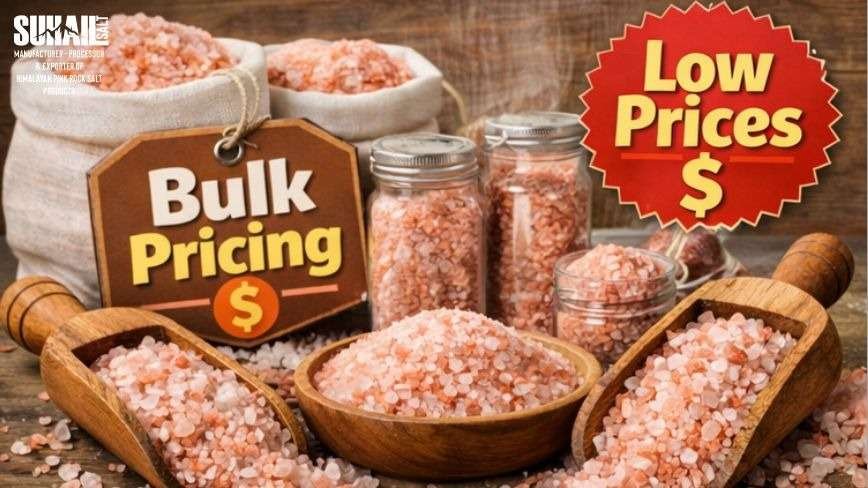 Bulk Himalayan pink rock salt exporter Pakistan - Suhail Salt wholesale supply for global buyers