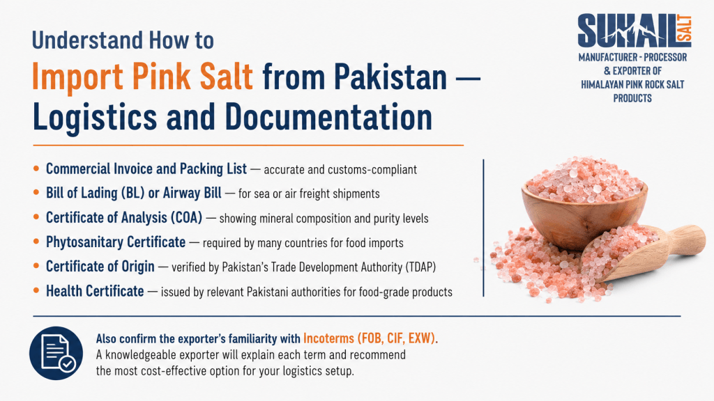 Rigorous quality control and processing of Himalayan pink salt crystals at Suhail Salt facility to ensure premium export standards.