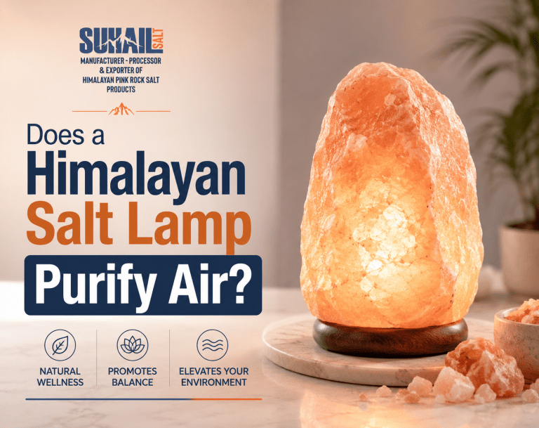 Does a Himalayan Salt Lamp Purify Air? by Suhail Salt
