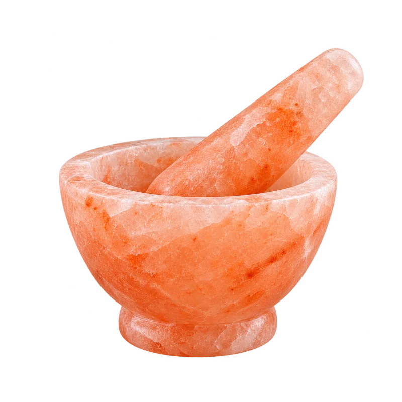 pestle round Salt Crockery